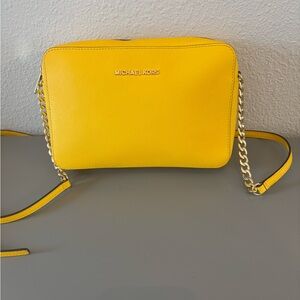 Michael Kors Vibrant Yellow Crossbody Bag